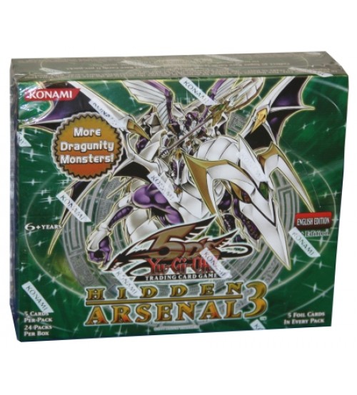 Yu-Gi-Oh 5D's Hidden Arsenal 1st Edition Booster Box, 36/Pack